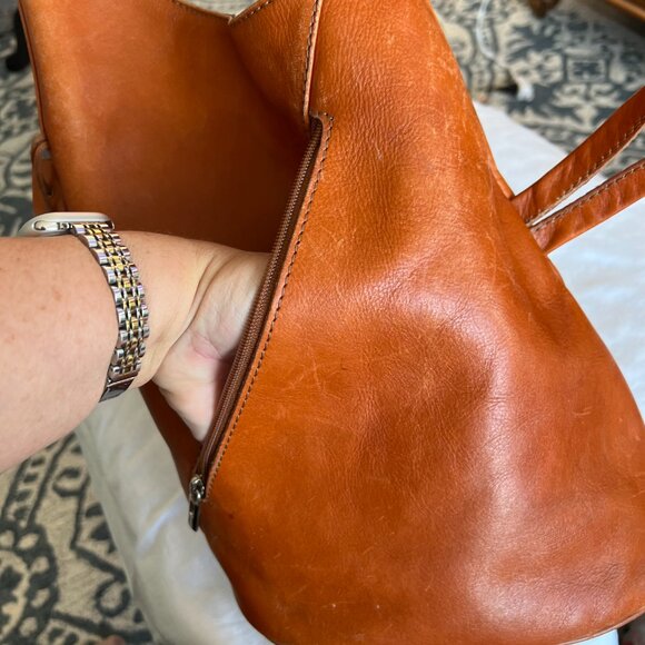 Aniuk backpack made in Italy, Leather, \